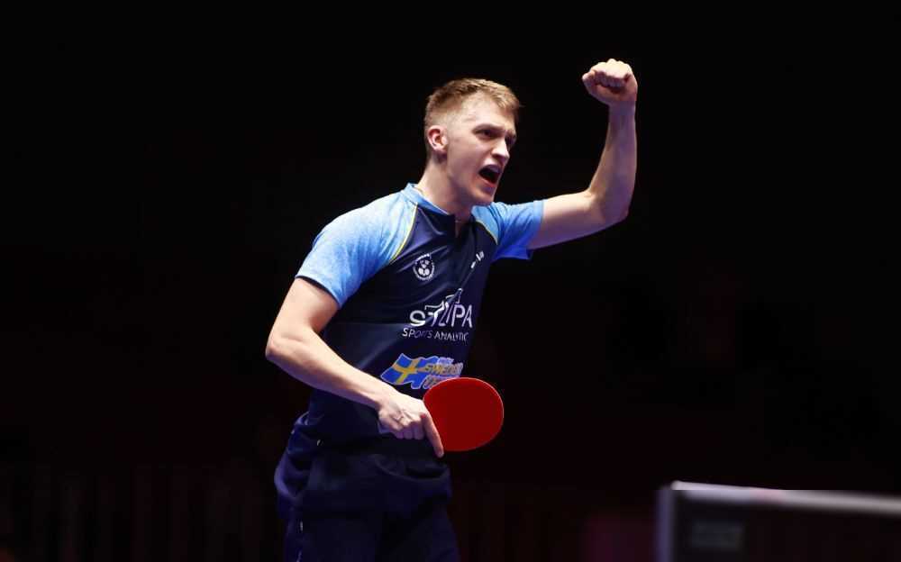 瑞典队逆转中国队，梁靖崑刷新纪录